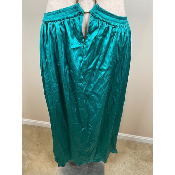 Cult Gaia Theia Cutout Backless Azure Teal Maxi Dress Size Small - Picture 7 of 11